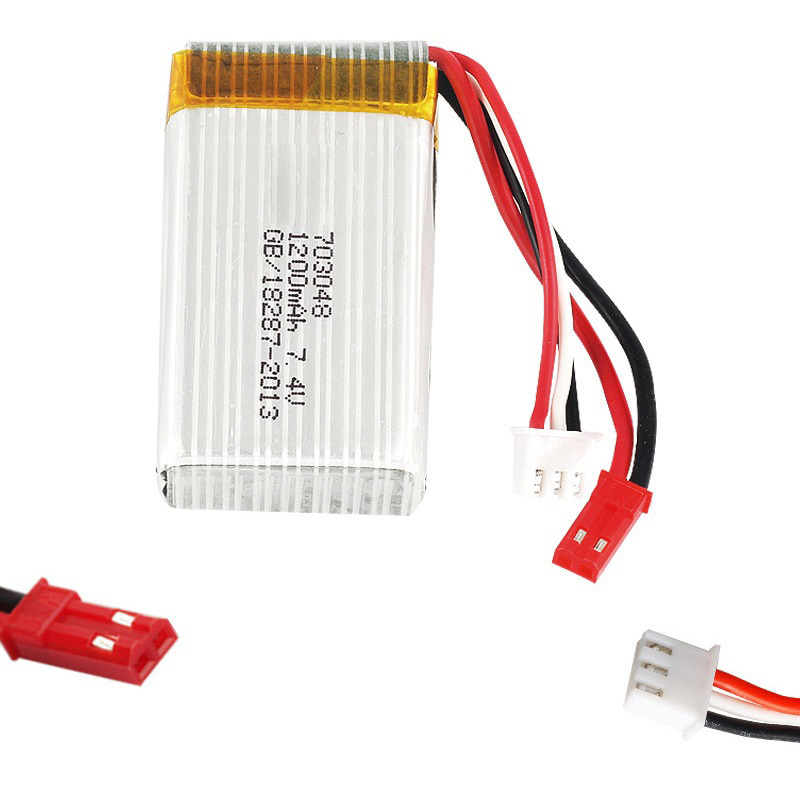 Lipo Battery 2S 7.4V 1200mAh 7 - Eachine Drone E010 ulasan dan harga