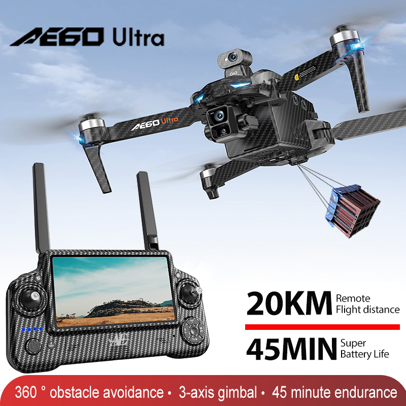 AE60 GPS Drone Professional 8K - Drone Battery Charger ulasan dan harga