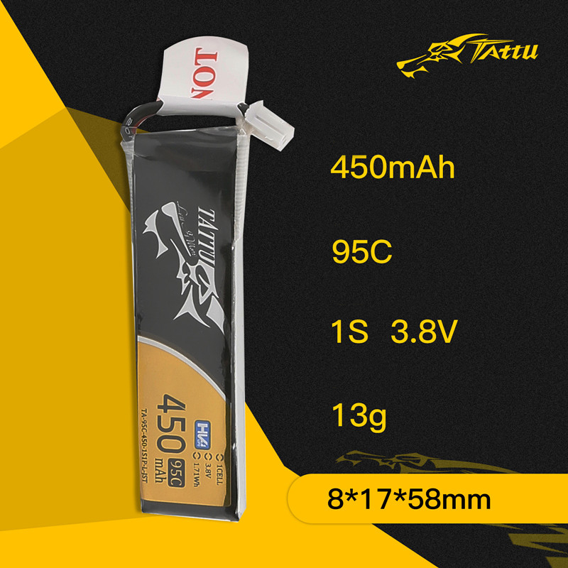 3Pcs NEW TATTU 450/500/550mAh  - Drone Battery Lipo ulasan dan harga