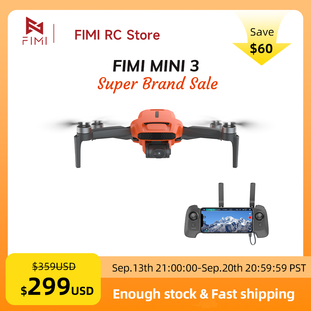 FIMI MINI 3 Camere Drone 4K 60 - Drone Battery Box ulasan dan harga