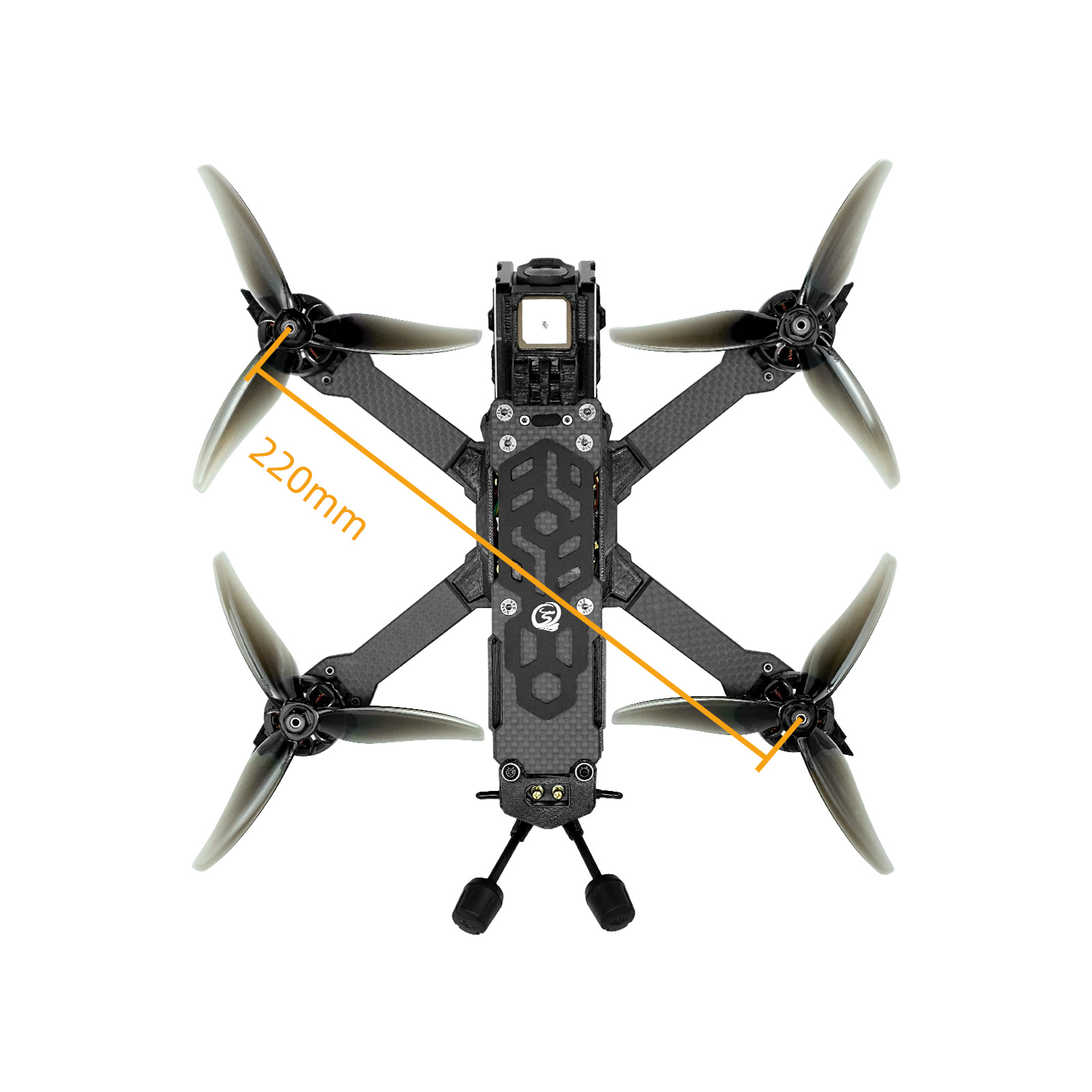 SEQURE SQFPV Heison 5X V2 Quad - Drone Battery 6S ulasan dan harga
